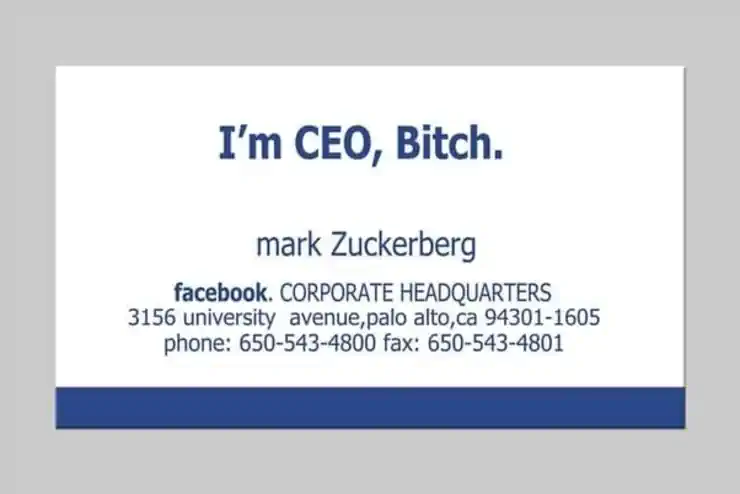 I'm CEO, Bitch.