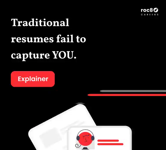 Traditional resumes fail to capture YOU.